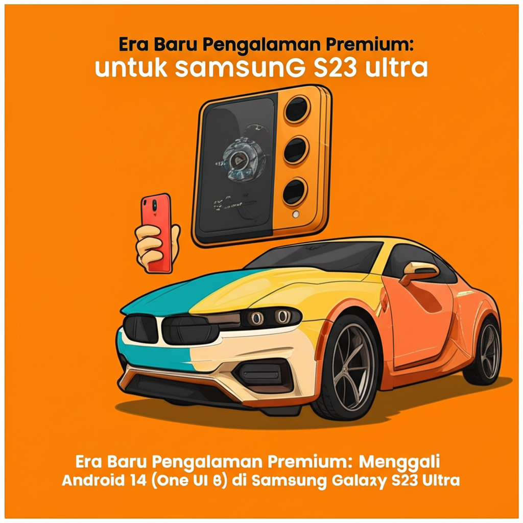 Era Baru Pengalaman Premium: Menggali Android 14 (One UI 6) di Samsung Galaxy S23 Ultra