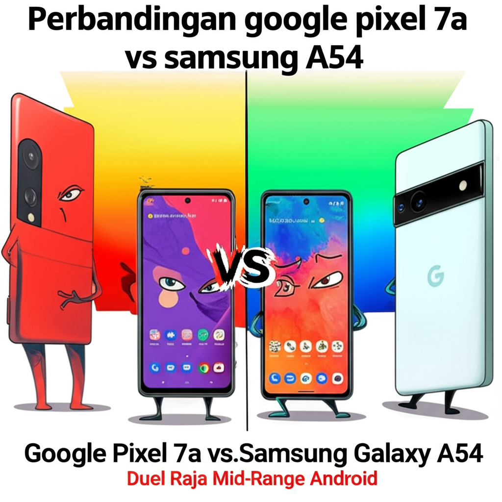 Google Pixel 7a vs. Samsung Galaxy A54: Duel Raja Mid-Range Android
