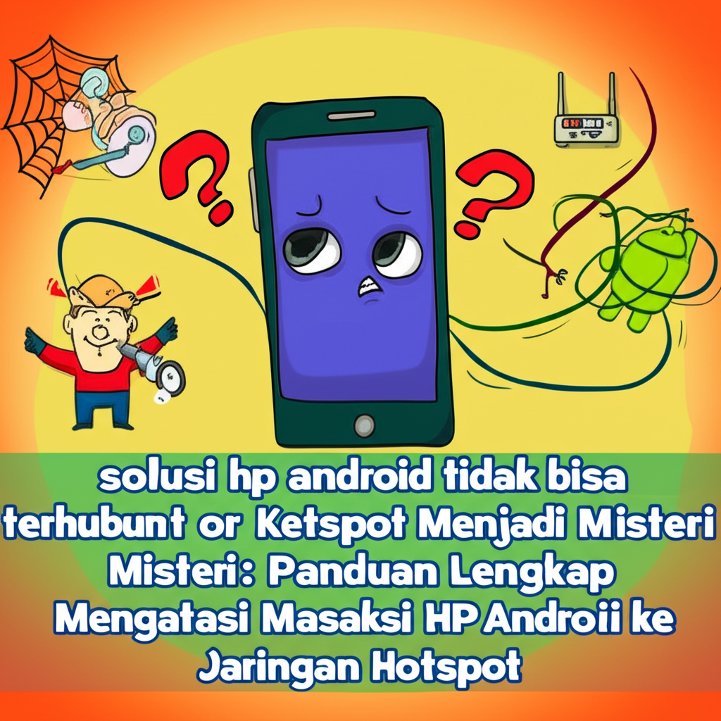Ketika Hotspot Menjadi Misteri: Panduan Lengkap Mengatasi Masalah Koneksi HP Android ke Jaringan Hotspot