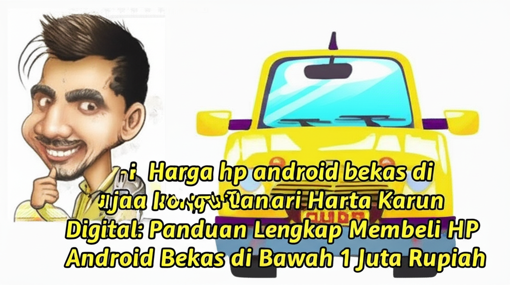 Mencari Harta Karun Digital: Panduan Lengkap Membeli HP Android Bekas di Bawah 1 Juta Rupiah