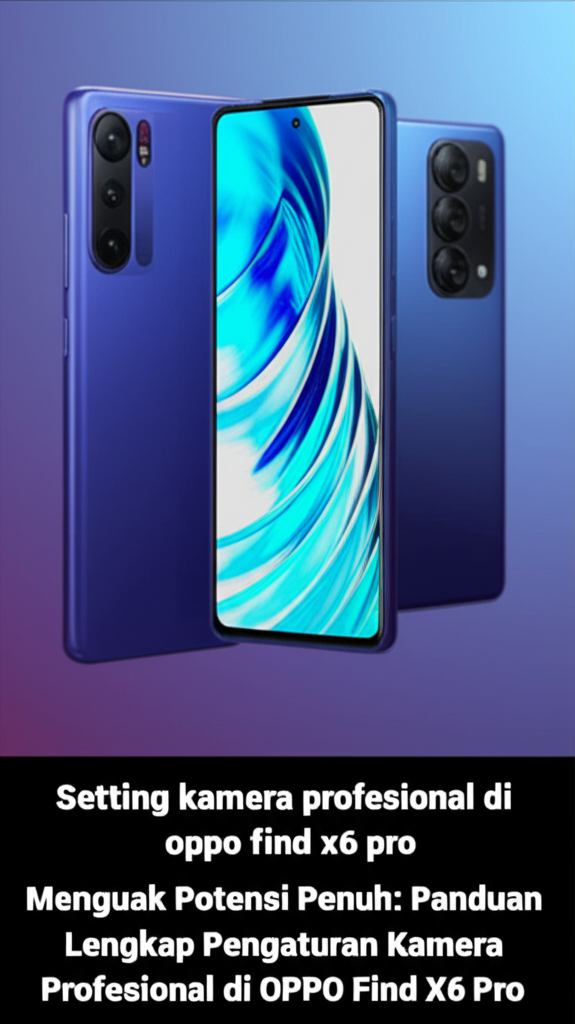 Menguak Potensi Penuh: Panduan Lengkap Pengaturan Kamera Profesional di OPPO Find X6 Pro