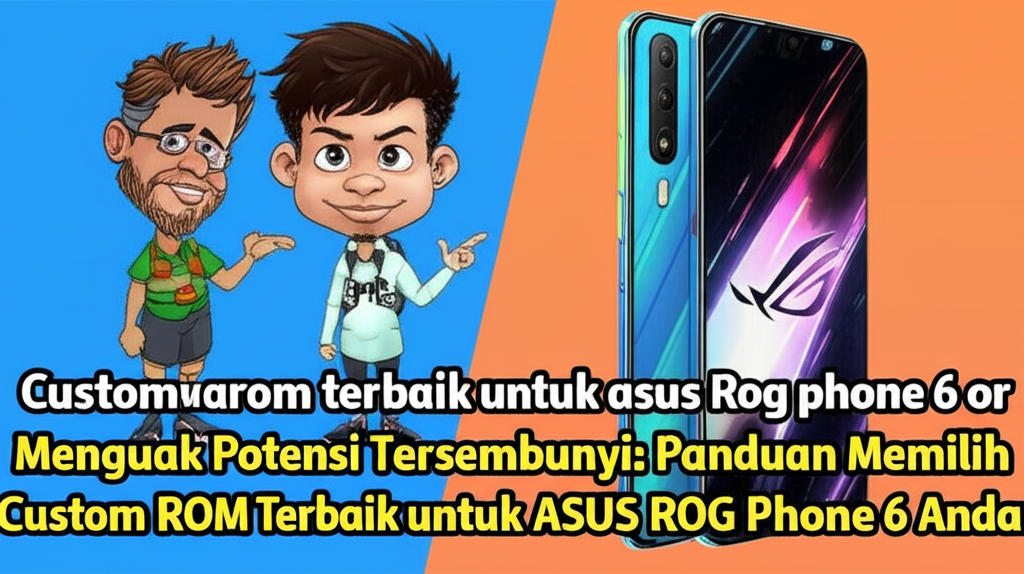 Menguak Potensi Tersembunyi: Panduan Memilih Custom ROM Terbaik untuk ASUS ROG Phone 6 Anda