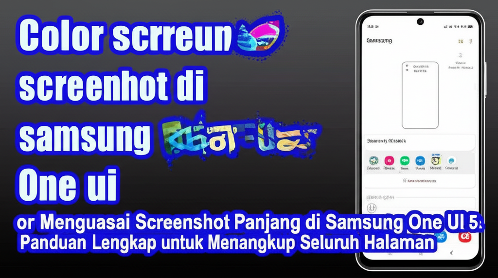 Menguasai Screenshot Panjang di Samsung One UI 5: Panduan Lengkap untuk Menangkap Seluruh Halaman