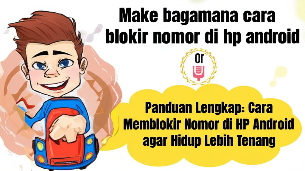 Panduan Lengkap: Cara Memblokir Nomor di HP Android agar Hidup Lebih Tenang
