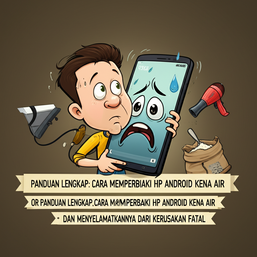 Panduan Lengkap: Cara Memperbaiki HP Android Kena Air dan Menyelamatkannya dari Kerusakan Fatal