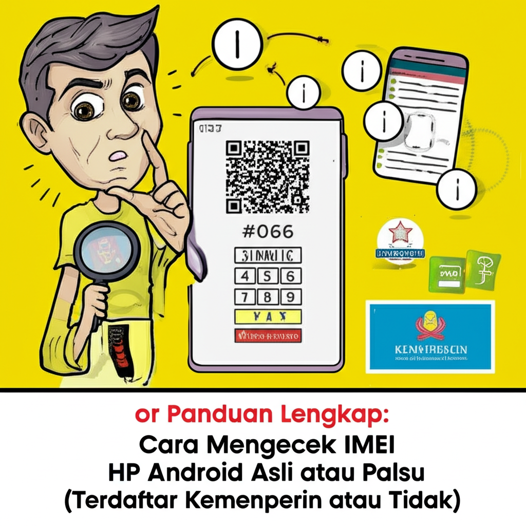 Panduan Lengkap: Cara Mengecek IMEI HP Android Asli atau Palsu (Terdaftar Kemenperin atau Tidak)